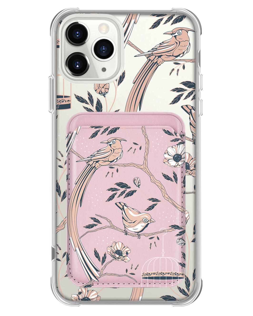 iPhone Magnetic Wallet Case - Lovebird 2.0