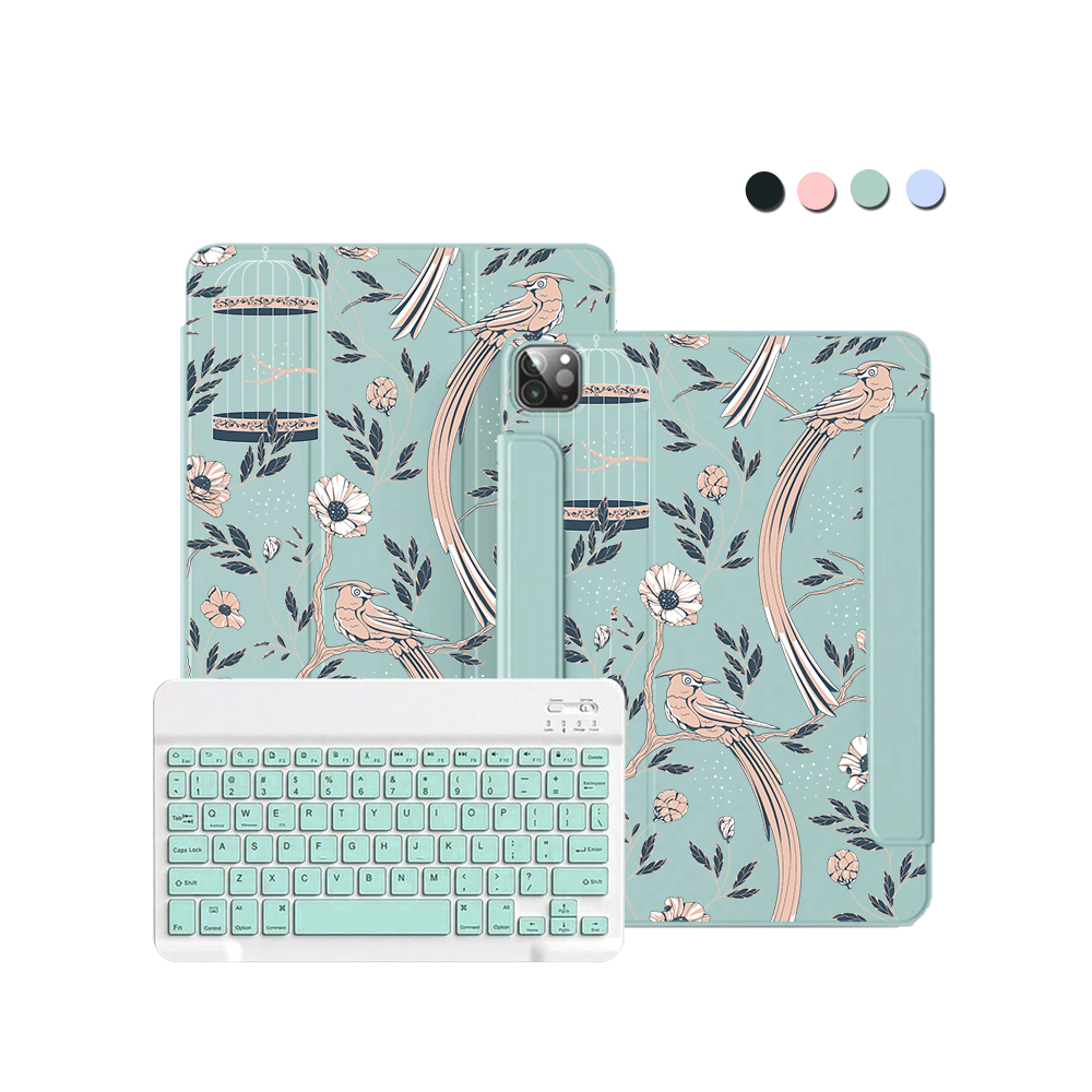 ฝาพับคีย์บอร์ดไร้สายสำหรับ iPad / Android Tab - Lovebird 2.0