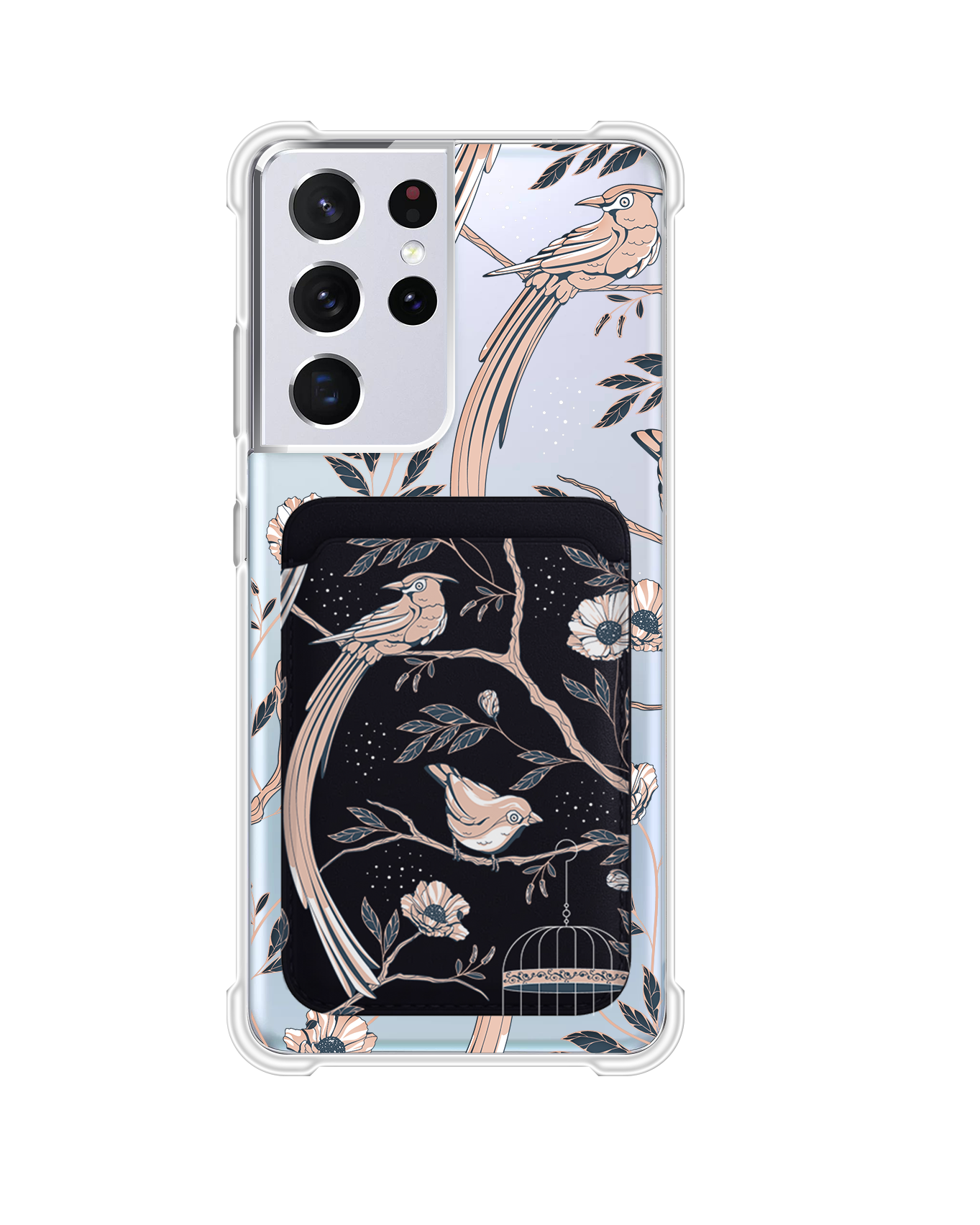 Android Magnetic Wallet Case - Lovebird 2.0