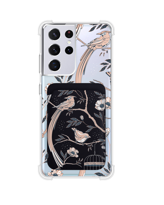 Android Magnetic Wallet Case - Lovebird 2.0