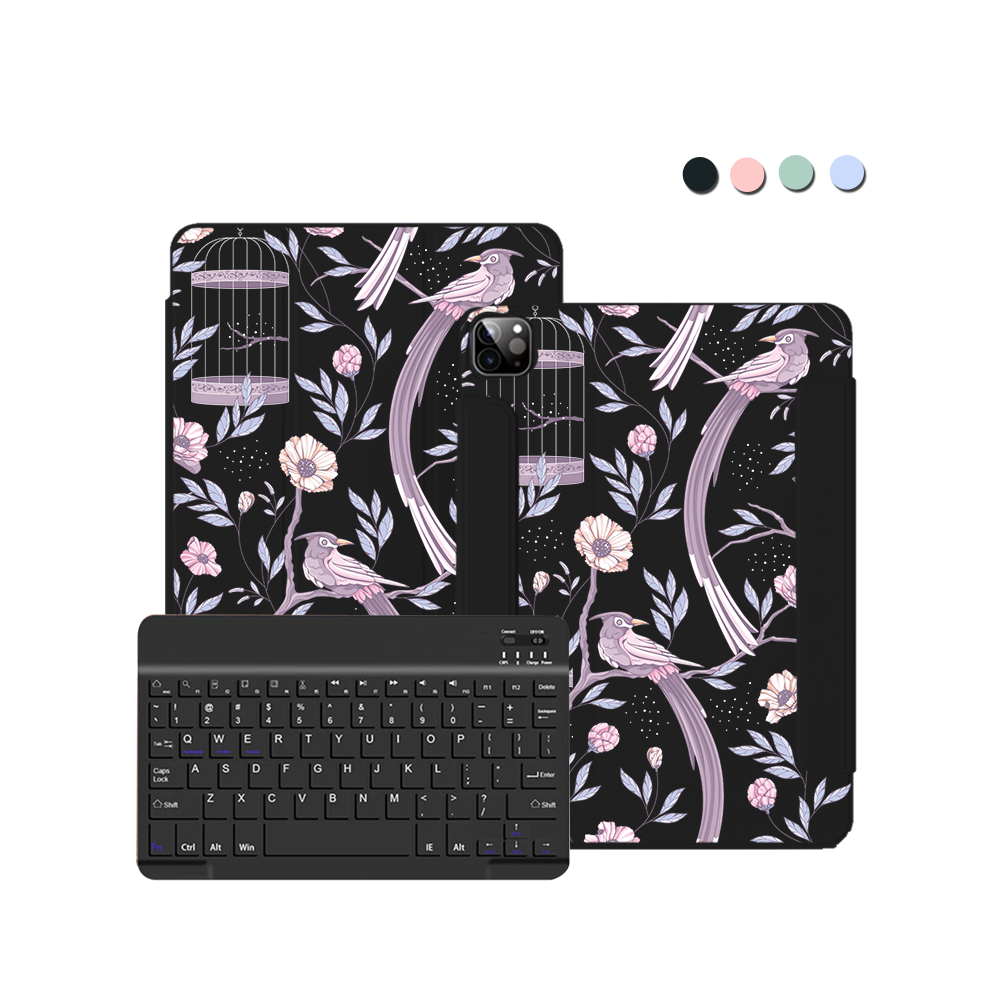 ฝาพับคีย์บอร์ดไร้สายสำหรับ iPad / Android Tab - Lovebird 4.0