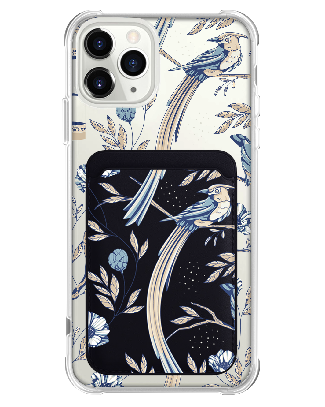 iPhone Magnetic Wallet Case - Lovebird 5.0