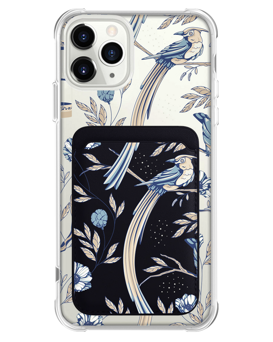 iPhone Magnetic Wallet Case - Lovebird 5.0