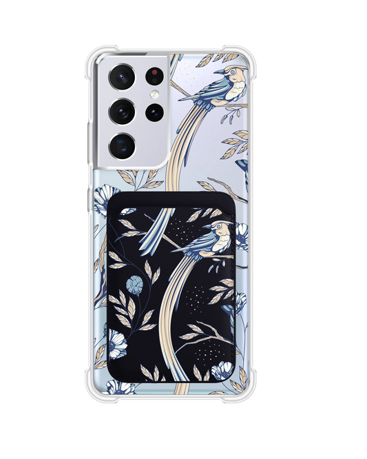 Android Magnetic Wallet Case - Lovebird 5.0