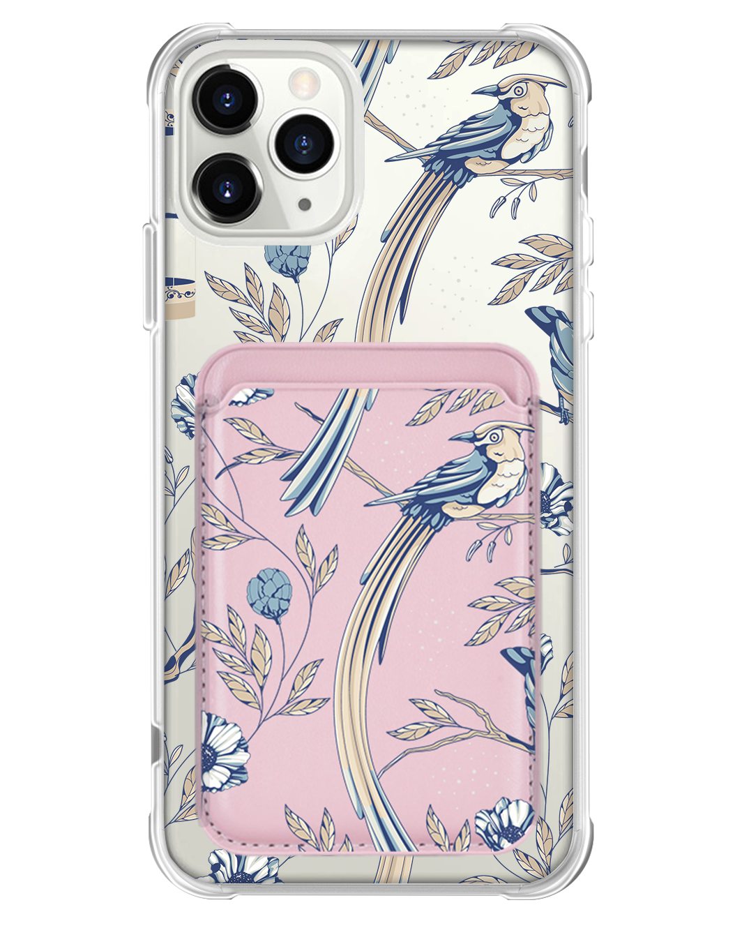 iPhone Magnetic Wallet Case - Lovebird 5.0