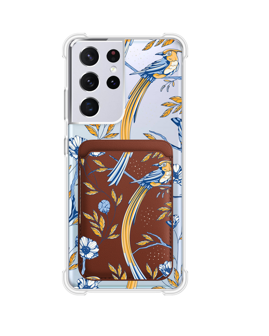 Android Magnetic Wallet Case - Lovebird 7.0