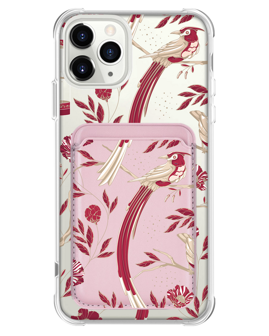 iPhone Magnetic Wallet Case - Lovebird 8.0