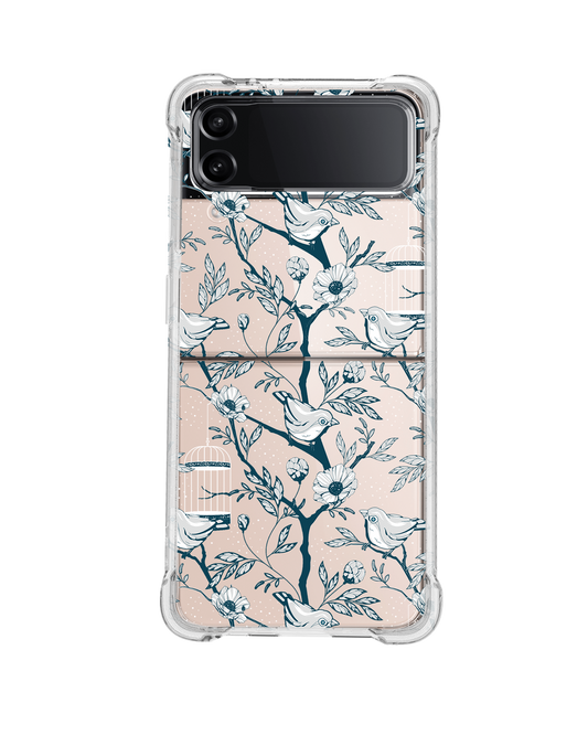 Android Flip / Fold Rearguard Hybrid - Lovebird Monochrome