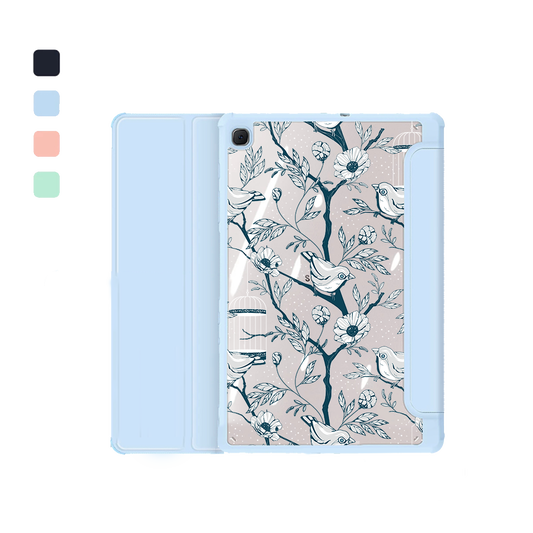 Android Tab Flipcover - Lovebird Monochrome