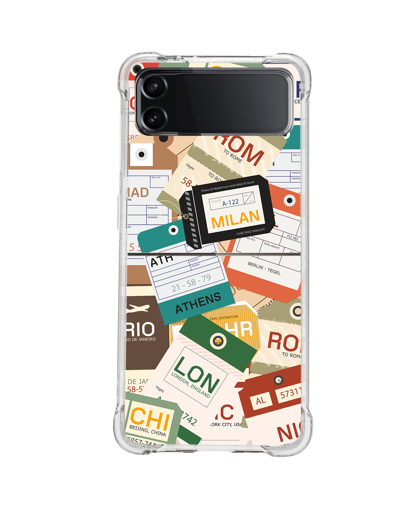 Android Flip / Fold Rearguard Hybrid - Luggage Tag