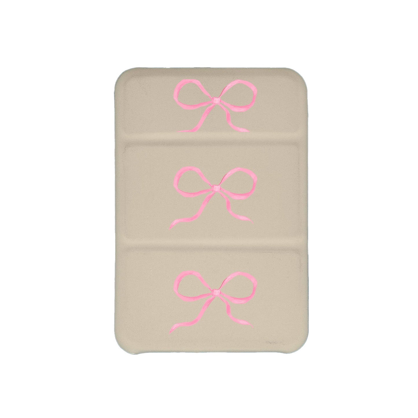 เคสพับสามทบแม่เหล็กสำหรับ iPhone - Coquette Triple Bow