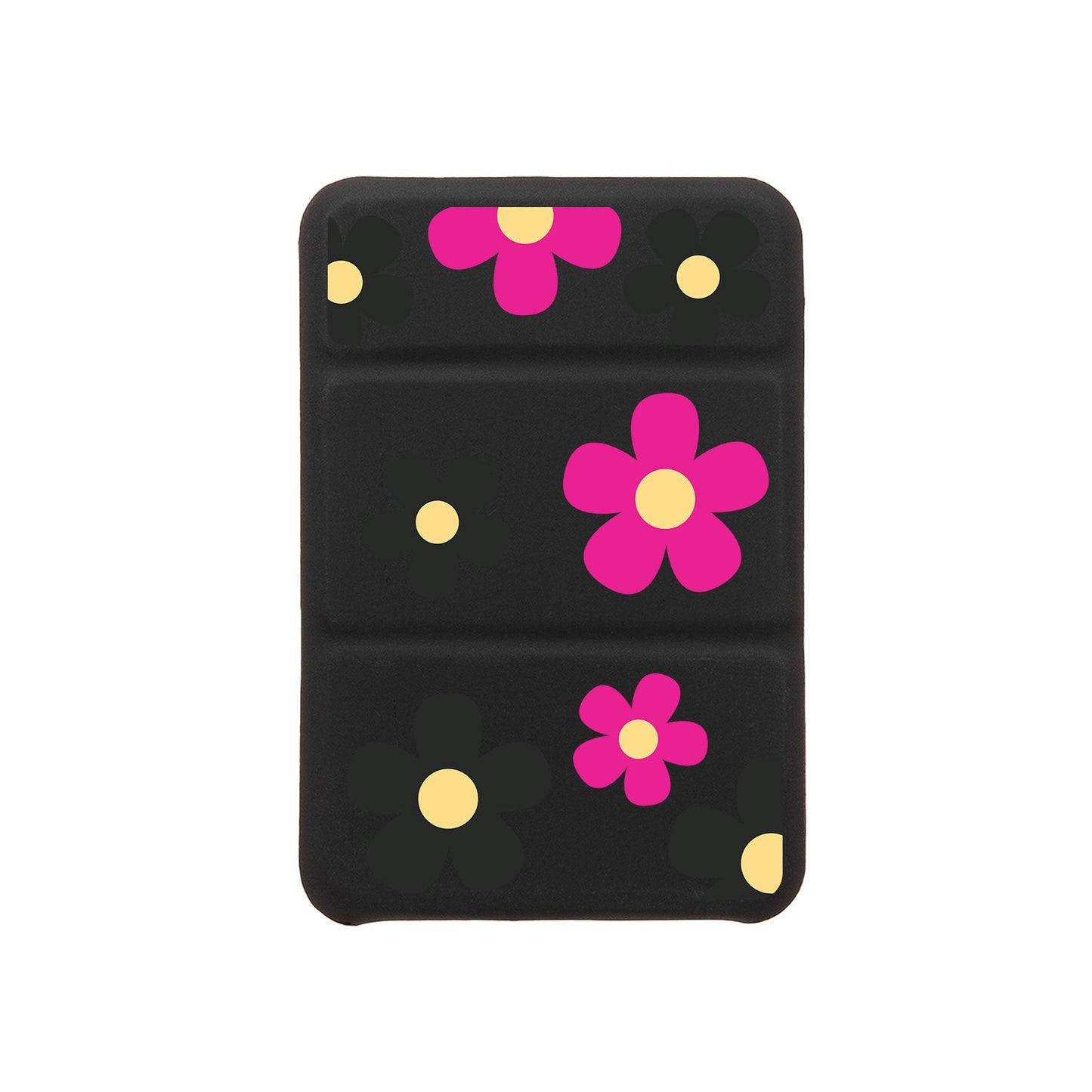 เคสแบบพับสามทบสำหรับ iPhone - Daisy Hot Pink