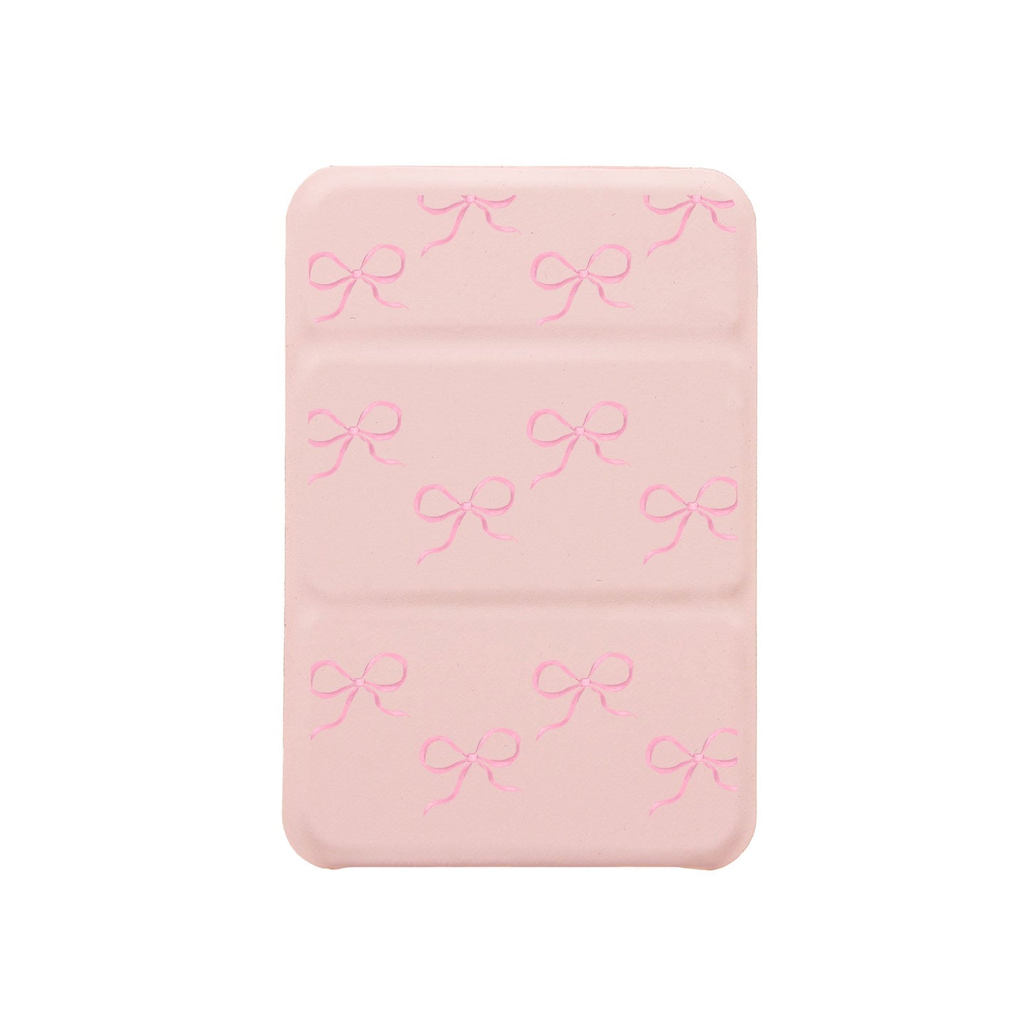 เคสแบบพับสามทบแม่เหล็กสำหรับ iPhone - Coquette Pink Bow
