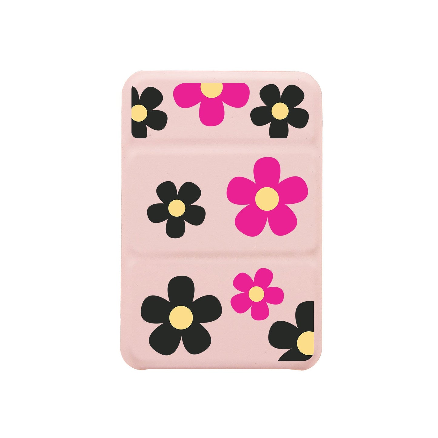 เคสแบบพับสามทบสำหรับ iPhone - Daisy Hot Pink
