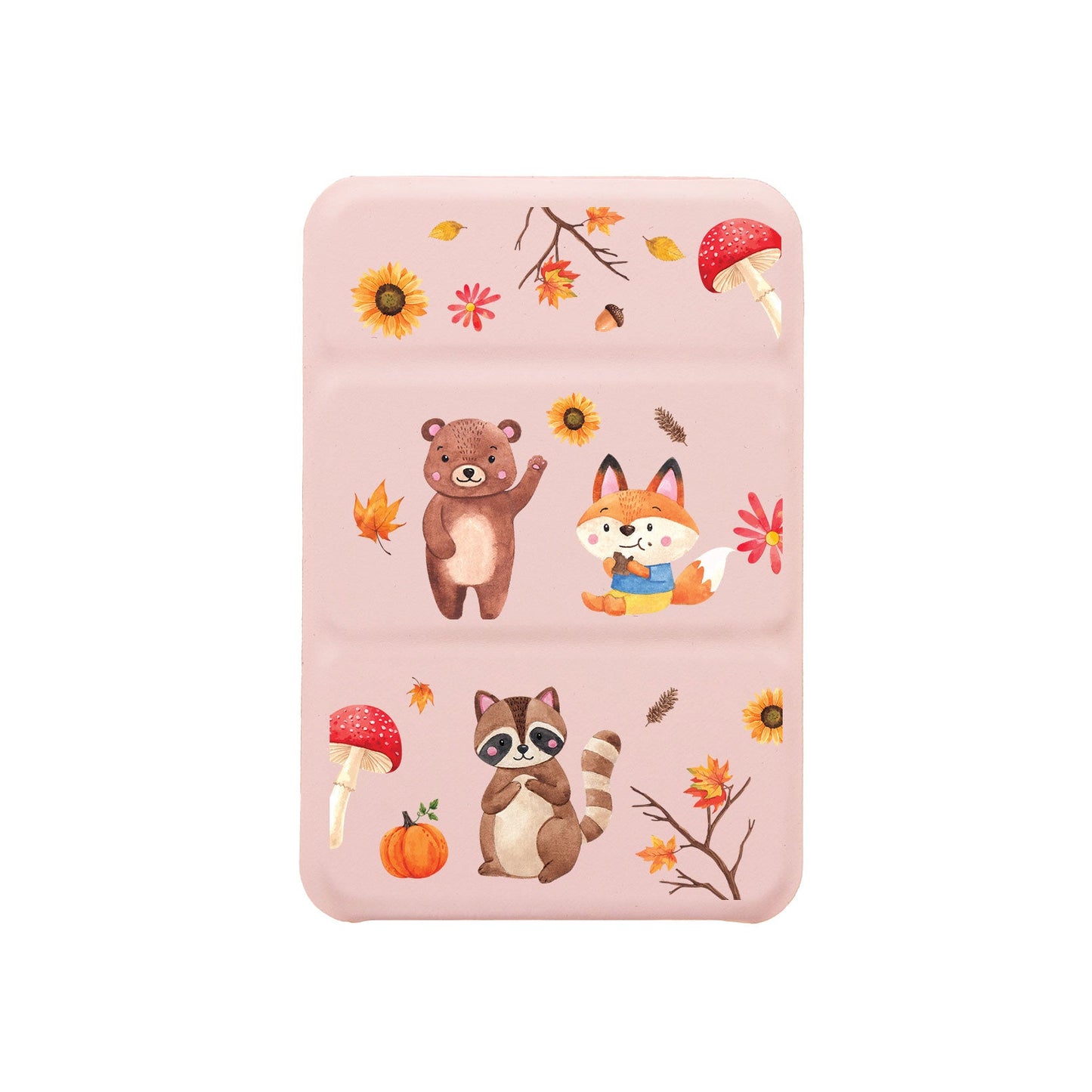 เคสพับสามทบแม่เหล็กสำหรับ iPhone - สัตว์ประจำฤดูใบไม้ร่วง
