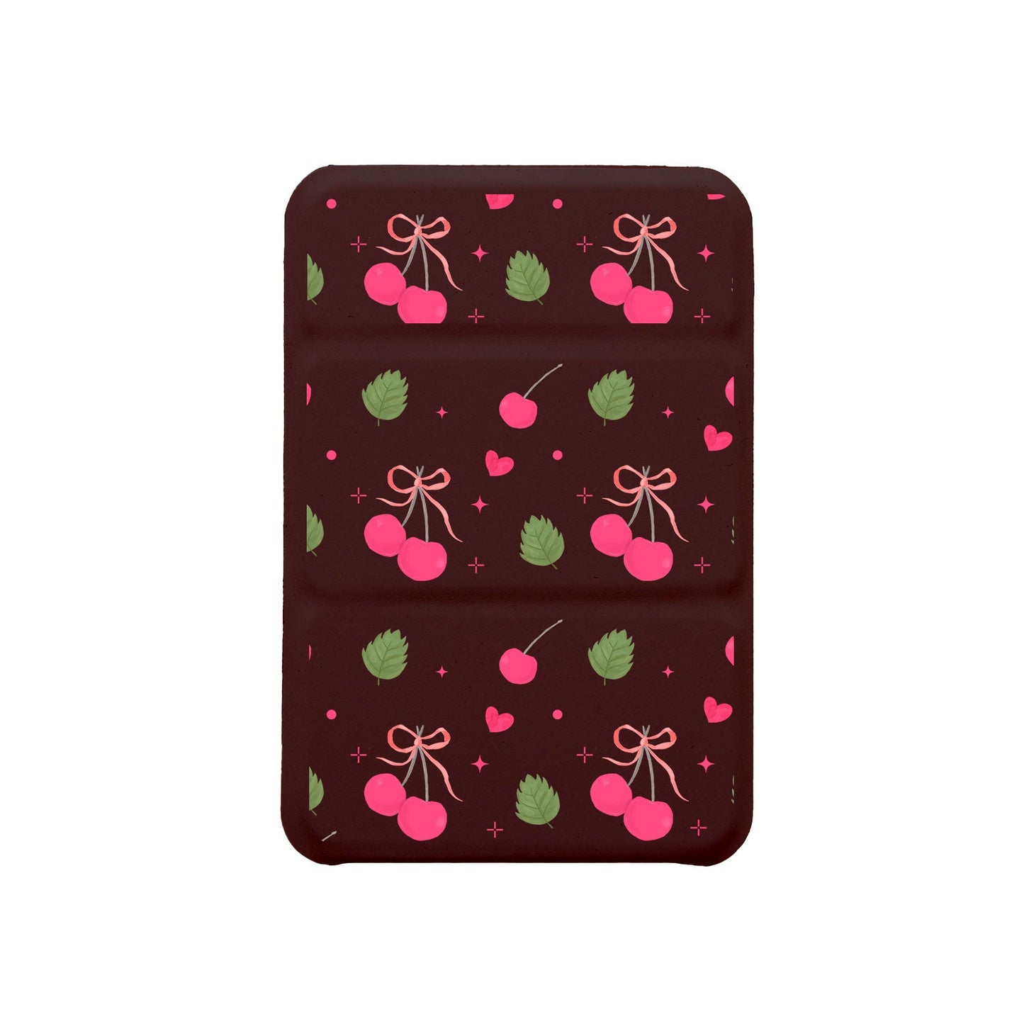 เคสพับสามทบแม่เหล็กสำหรับ iPhone - Coquette Cherry