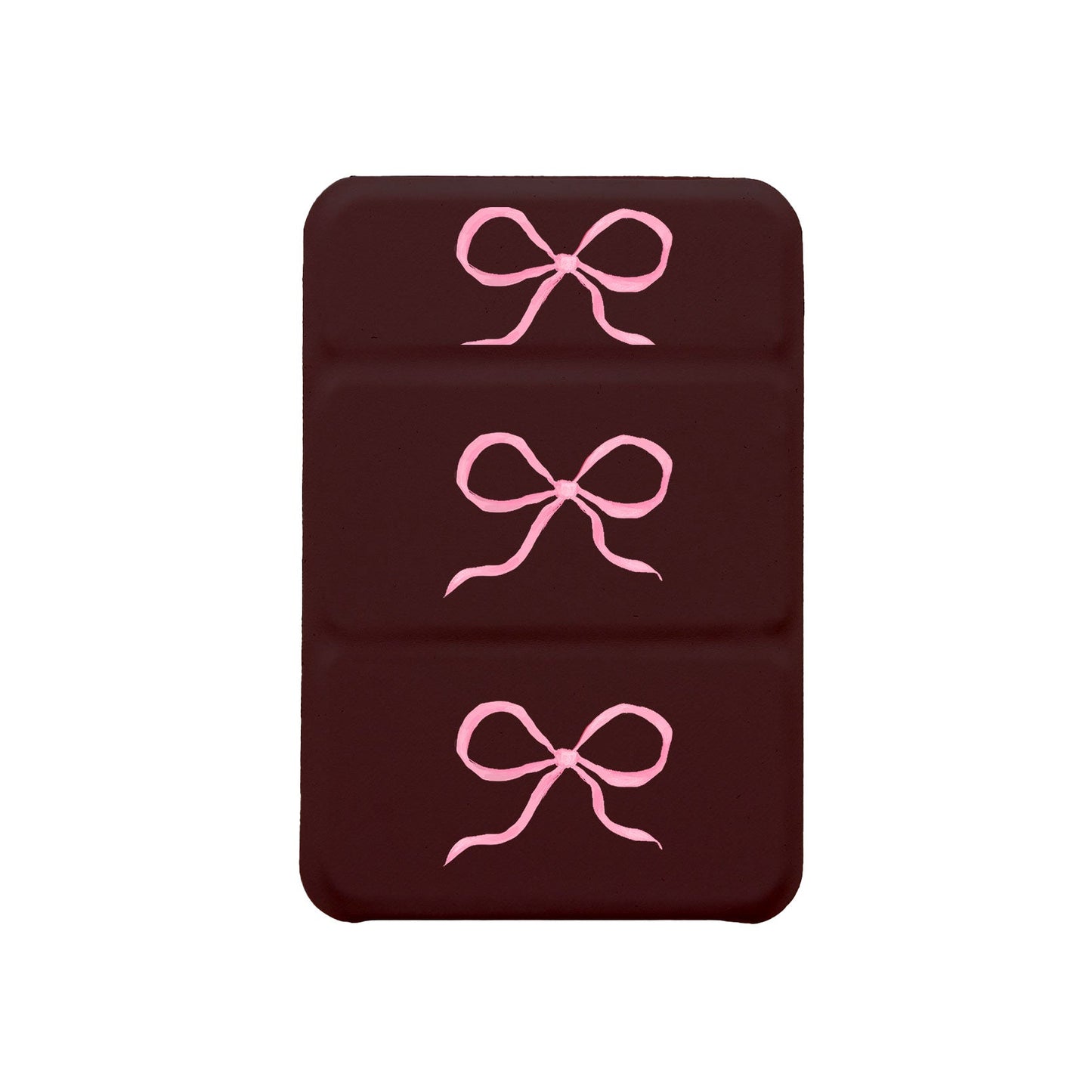 เคสพับสามทบแม่เหล็กสำหรับ iPhone - Coquette Triple Bow