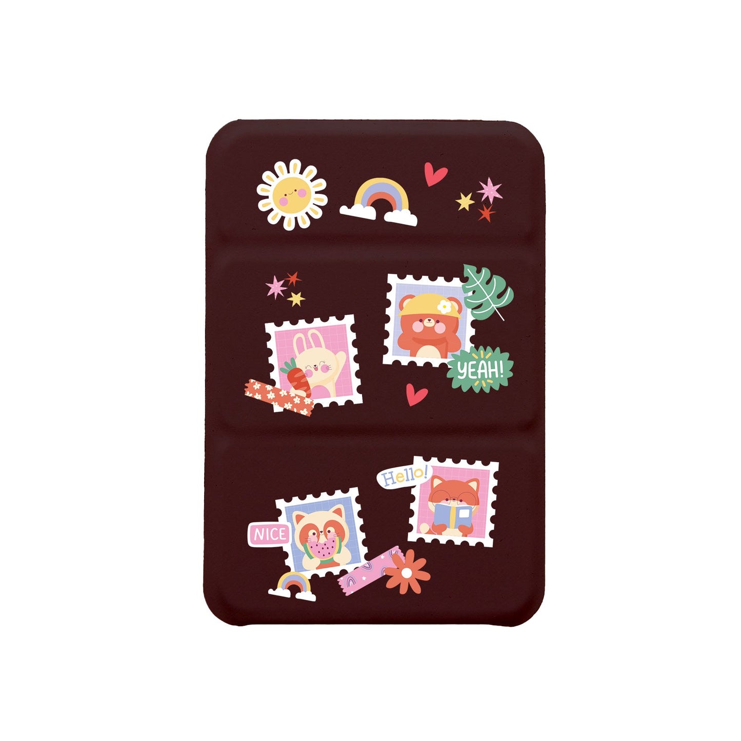เคสแบบพับสามทบแม่เหล็กสำหรับ iPhone - Animal Squad