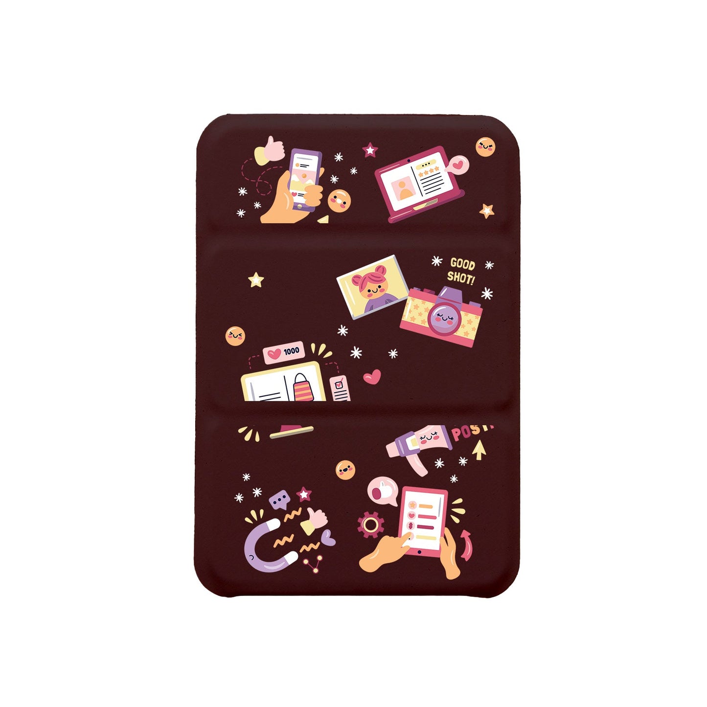เคสแบบพับสามทบแม่เหล็กสำหรับ iPhone - Content Creator