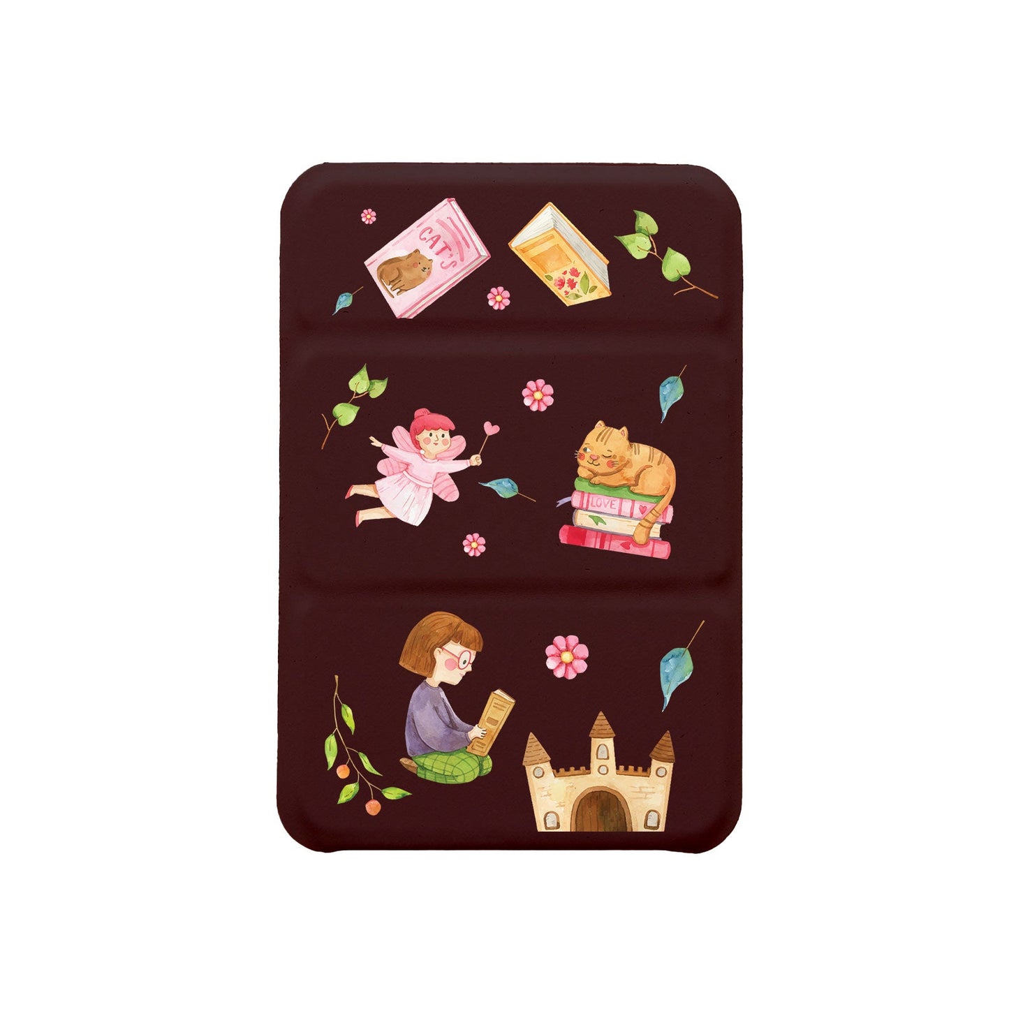 เคสพับสามทบแม่เหล็กสำหรับ iPhone - Fairycat