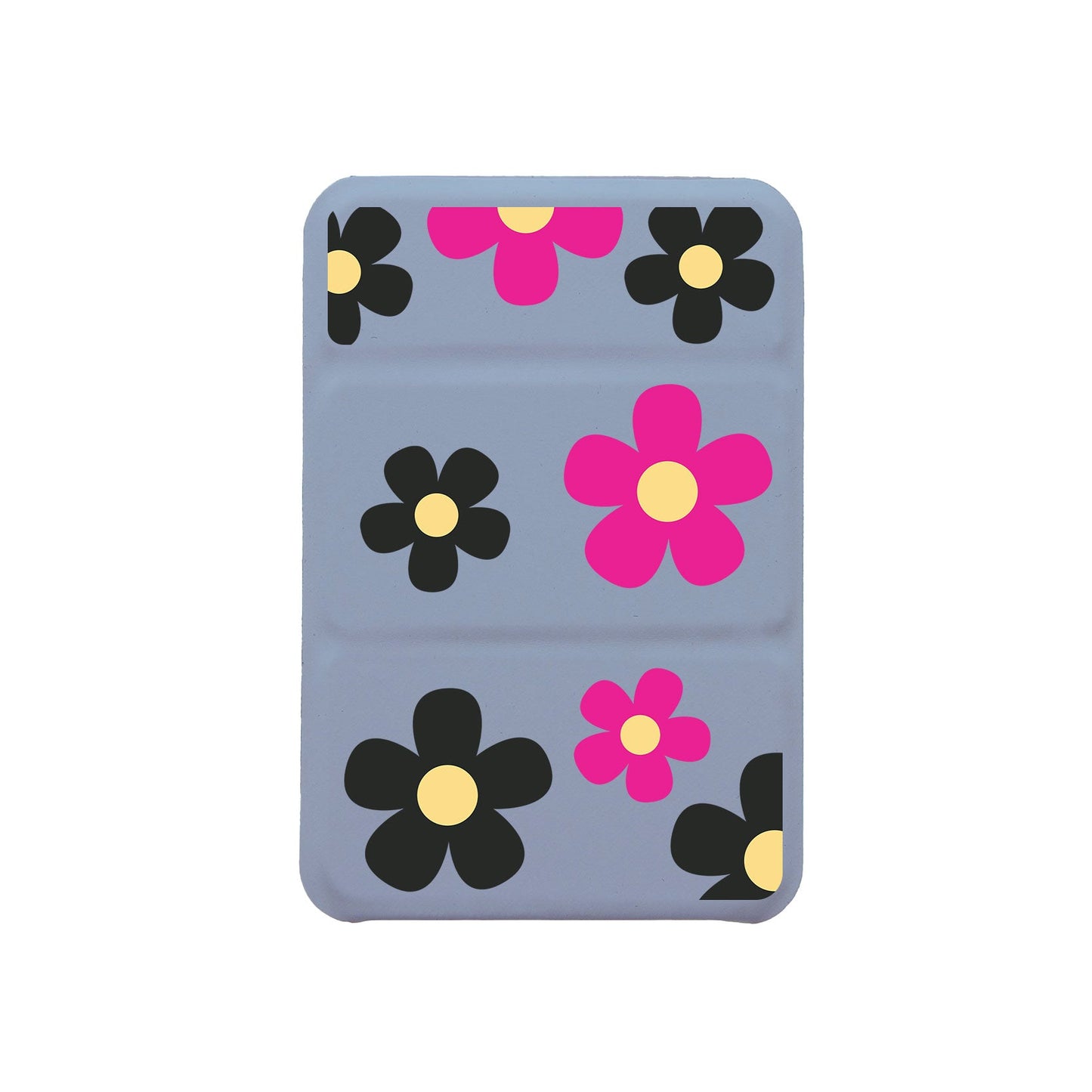 เคสแบบพับสามทบสำหรับ iPhone - Daisy Hot Pink
