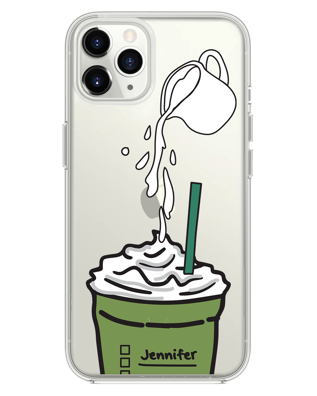 iPhone Rearguard Hybrid - มัทฉะแฟรปเป้