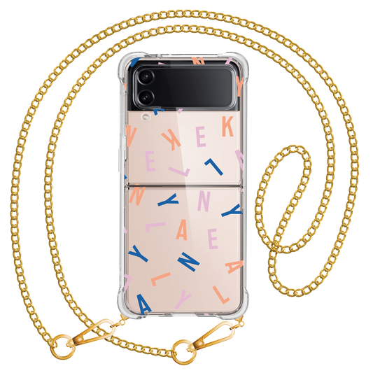 Android Flip / Fold Rearguard Hybrid - Monogram 1.0 Rainbow