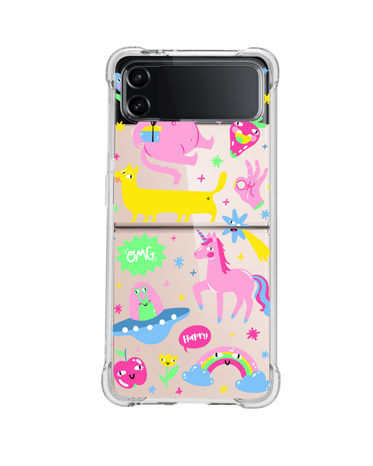 Android Flip / Fold Rearguard Hybrid - Monster Say Good Mood
