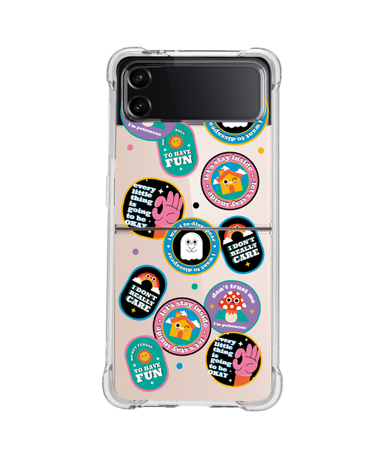 Android Flip / Fold Rearguard Hybrid - Monster Sticker Pack