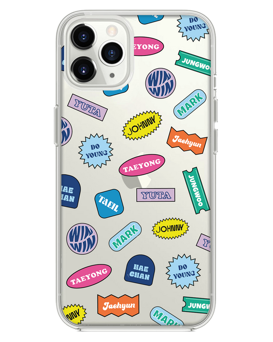 เคส iPhone Rearguard Hybrid - NCT 127 Squad