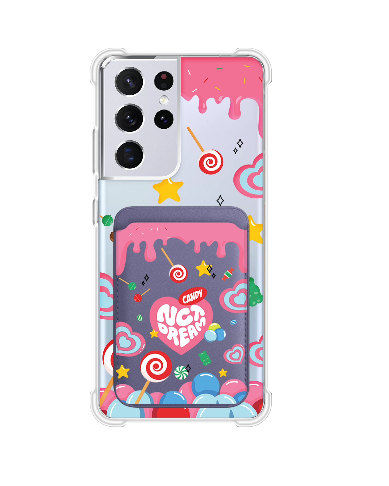 เคสกระเป๋าสตางค์แม่เหล็กสำหรับ Android - NCT Dream Candy 1.0