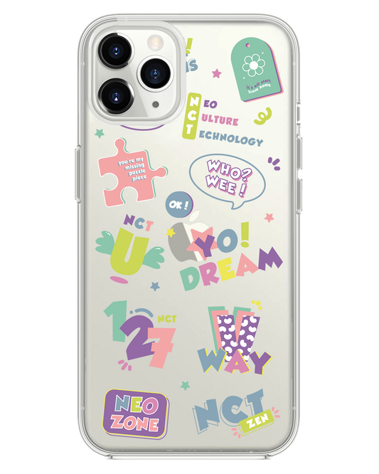สติ๊กเกอร์ iPhone Rearguard Hybrid - NCT