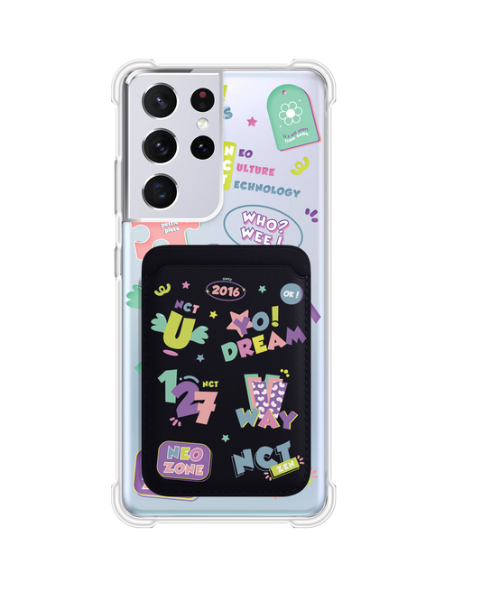 Android Magnetic Wallet Case - NCT Sticker Pack