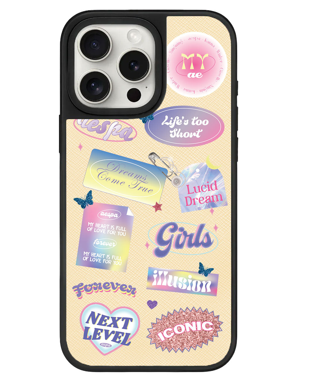 ที่จับหนังสำหรับ iPhone - Aespa Girls Pack
