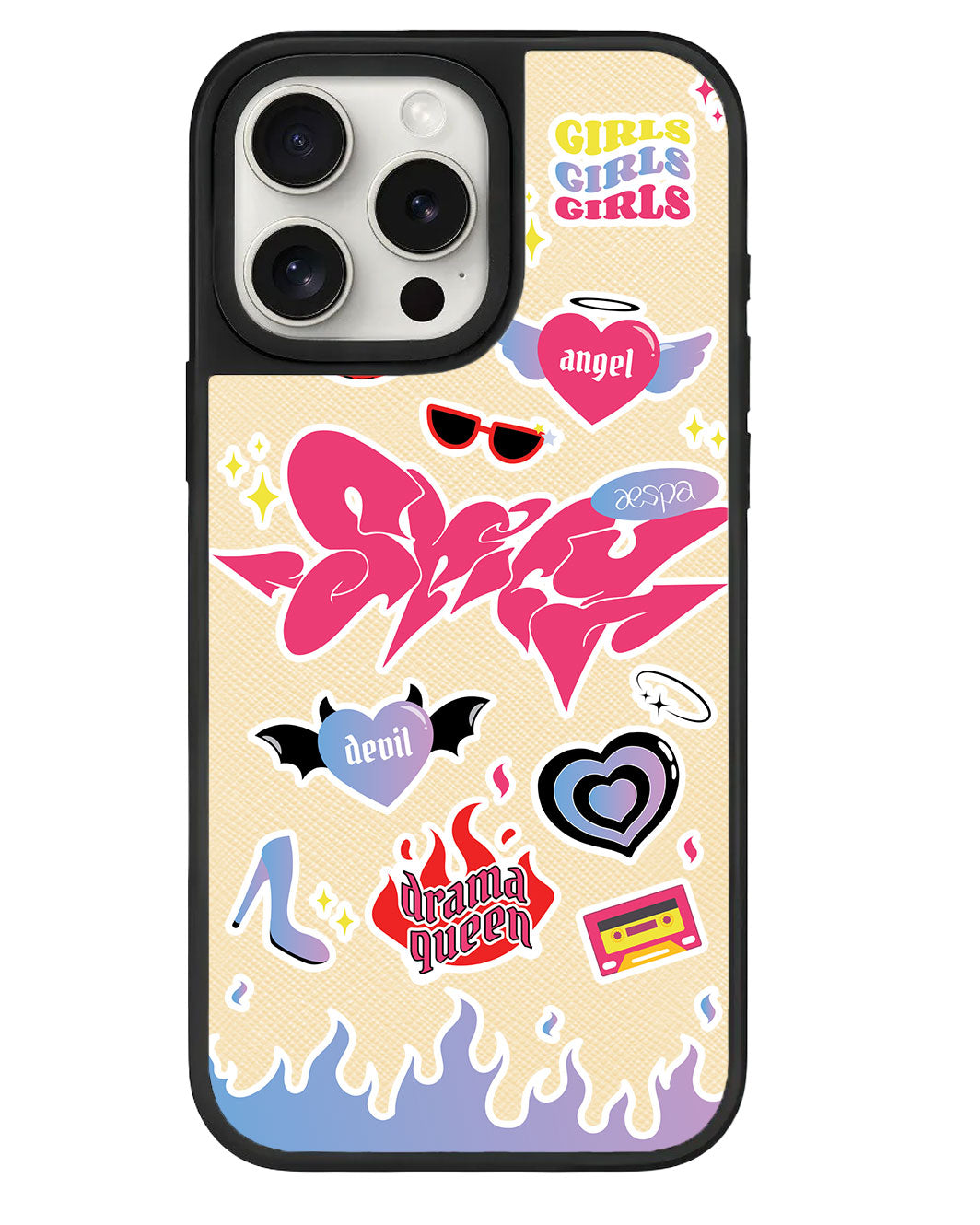 ที่จับหนังสำหรับ iPhone - Aespa Spicy