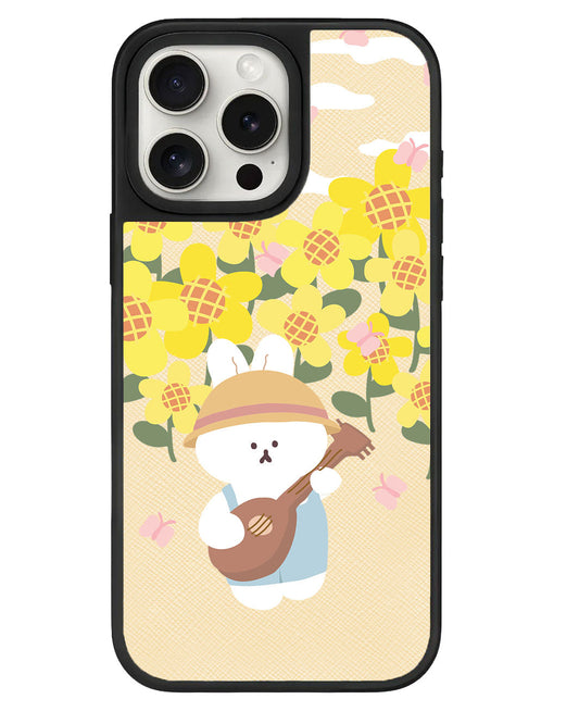ที่จับหนังสำหรับ iPhone - กระต่ายอูคูเลเล่