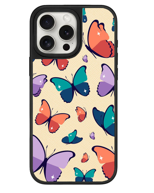 ที่จับหนังสำหรับ iPhone - ลายผีเสื้อ