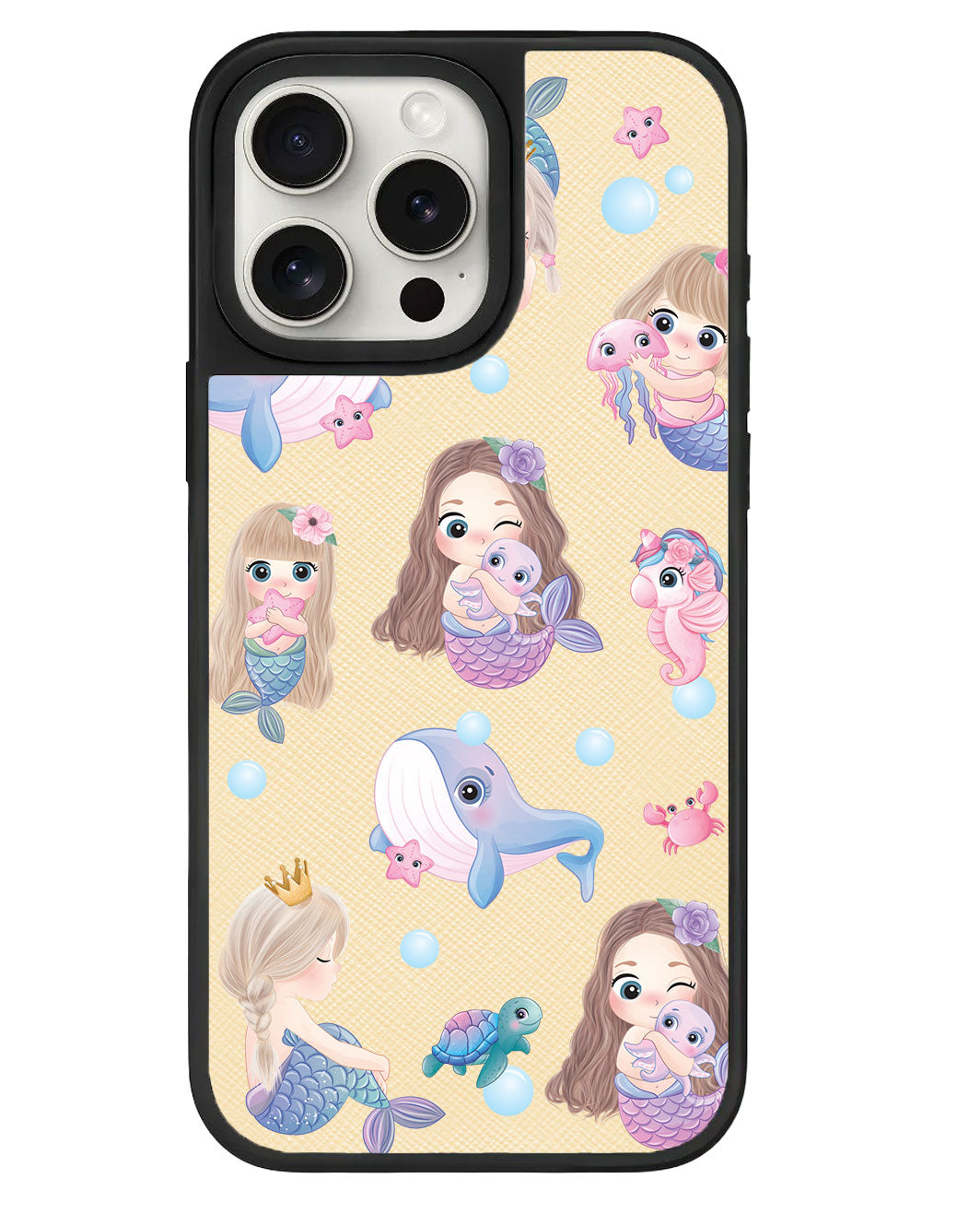 ที่จับหนังสำหรับ iPhone - ลาย Little Mermaid