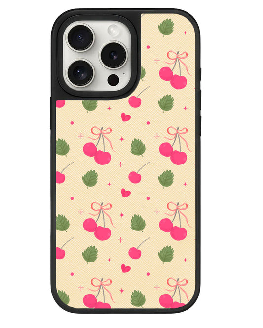 ที่จับหนังสำหรับ iPhone - สี Coquette Cherry