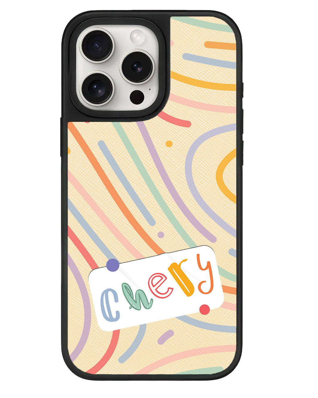 ที่จับหนังสำหรับ iPhone - Doodle Monogram 2.0