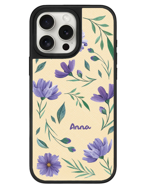 iPhone Leather Grip - สีม่วงเดือนกุมภาพันธ์