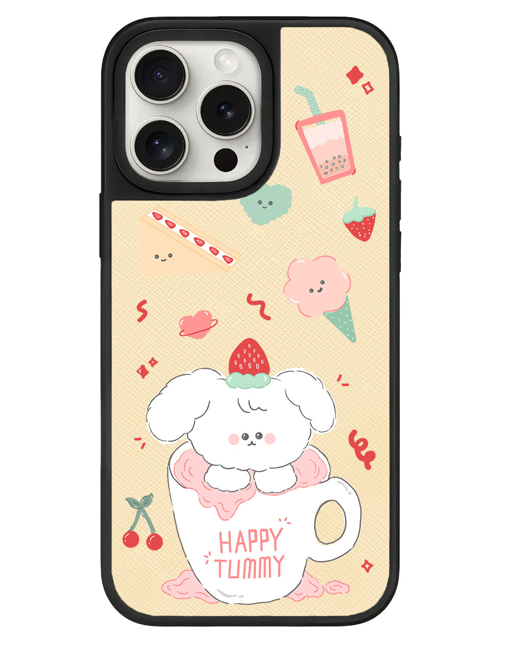 ที่จับหนังสำหรับ iPhone - Happy Tummy