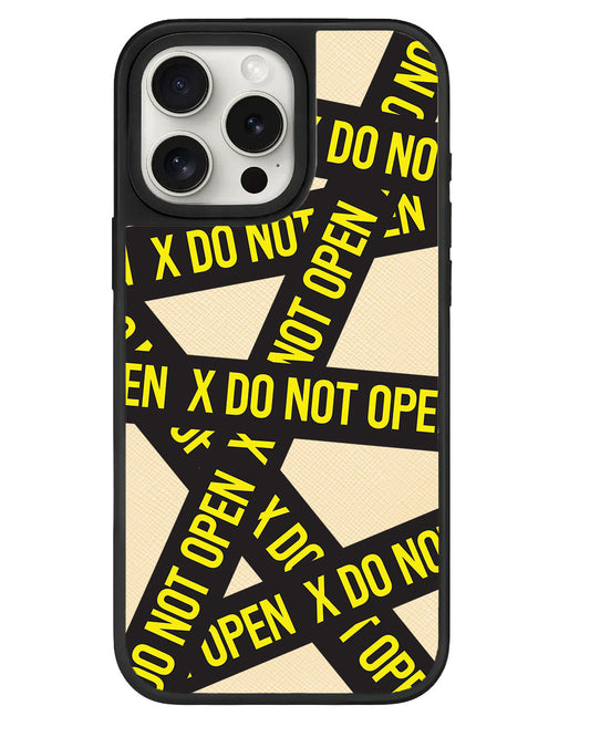 iPhone Leather Grip - ห้ามเปิด 1.0