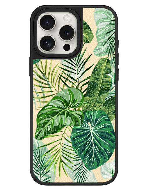 ปลอกหนังสำหรับ iPhone - สี Rainforest