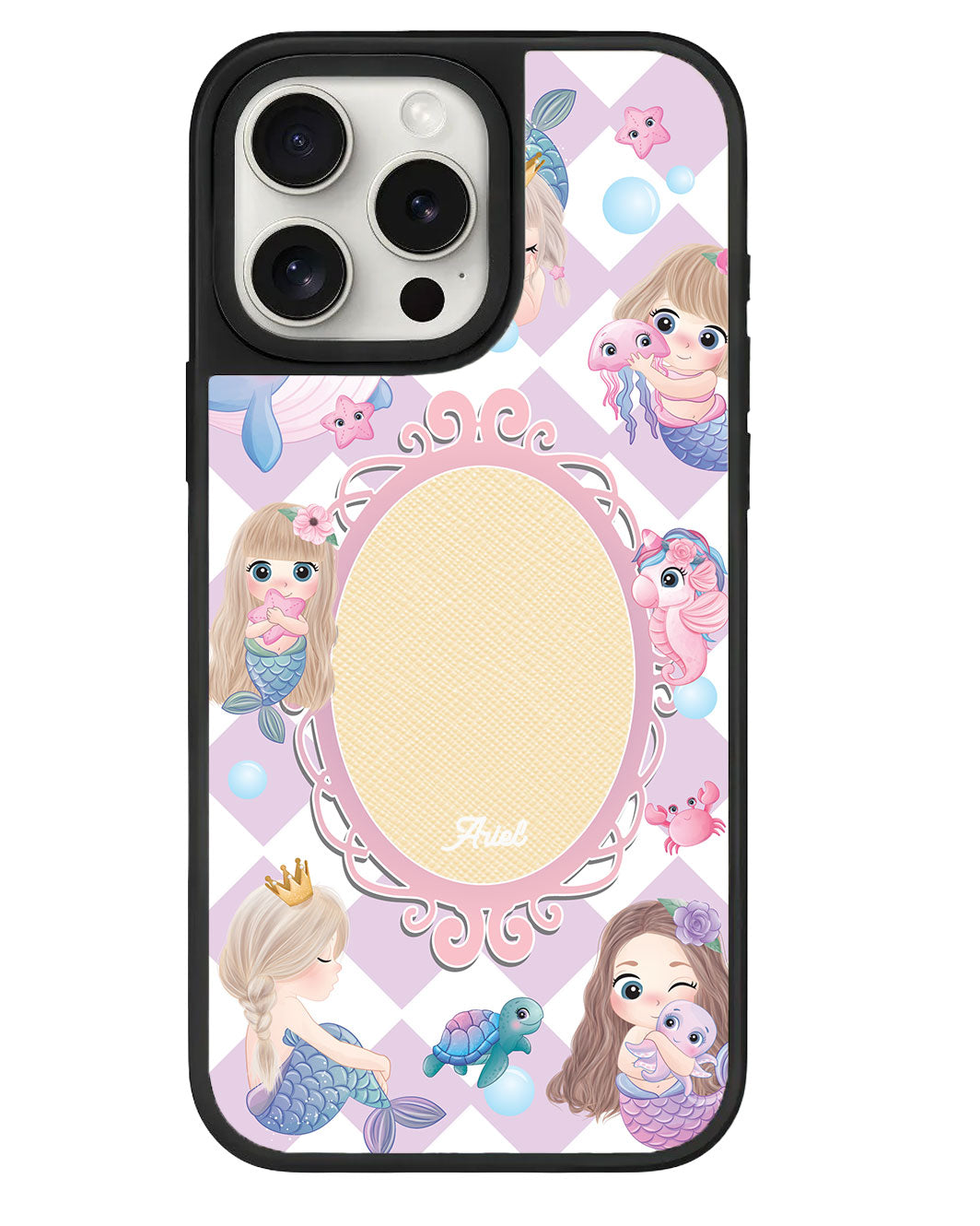 เคสหนัง iPhone ลาย Little Mermaid 2.0