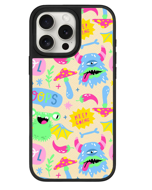 ที่จับหนังสำหรับ iPhone - Monster Say Keep Going