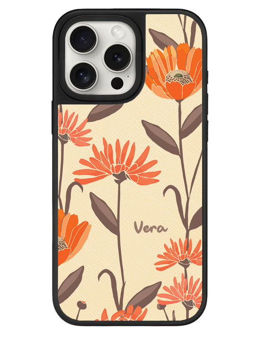 ปลอกหนังสำหรับ iPhone - November Marigold