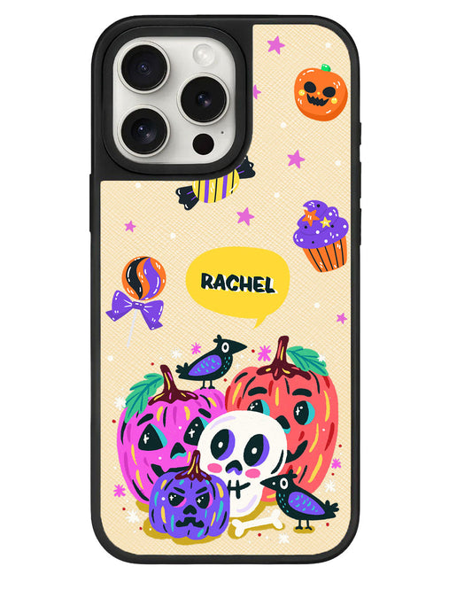 ที่จับหนังสำหรับ iPhone - Pumpkin Monster