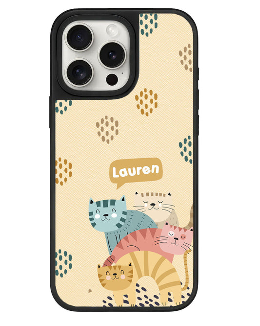 ที่จับหนังสำหรับ iPhone - Rainbow Meow 2.0