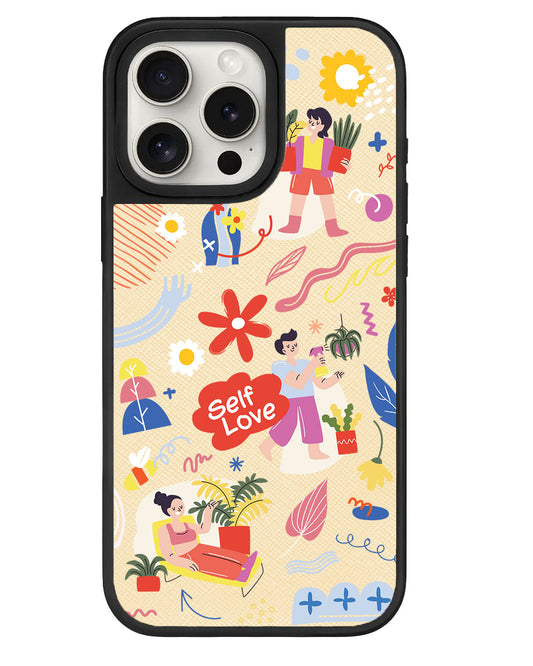 สติ๊กเกอร์ iPhone Leather Grip - Self Love Pack 1.0